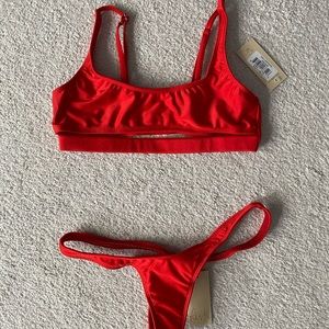 Ris-K Thong Bikini Cut Out L Set S/XS FOREVER 21